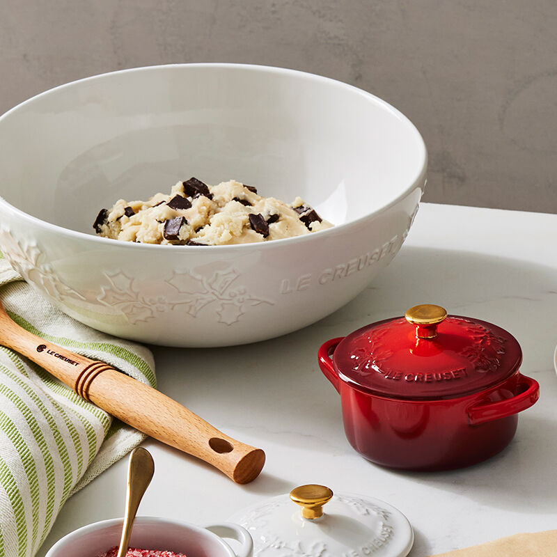 LE CREUSET 51IyzGbIsAL.jpg_BO30,255,255, ホワイト 16cm Ronde Cocotte 調理器具